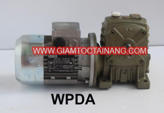 Motor điện gắn với hộp số WPDA-GIAMTOCTAINANG.COM