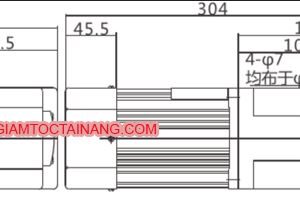 Giảm tốc mini gốc cốt dương 140w