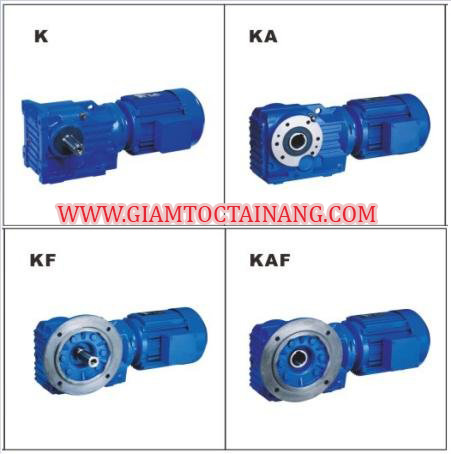 Motor Giảm tốc tải nặng vuông góc trục K