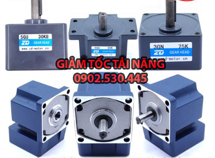 Cấu tạo của bộ giảm tốc mini