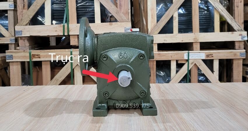 Trục ra hộp giảm tốc