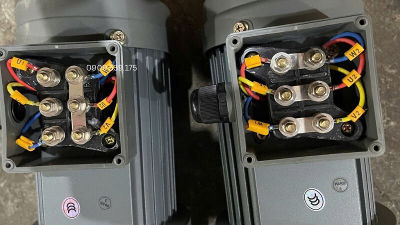 Cách đấu dây motor giảm tốc theo sơ đồ đấu sao và đấu tam giác